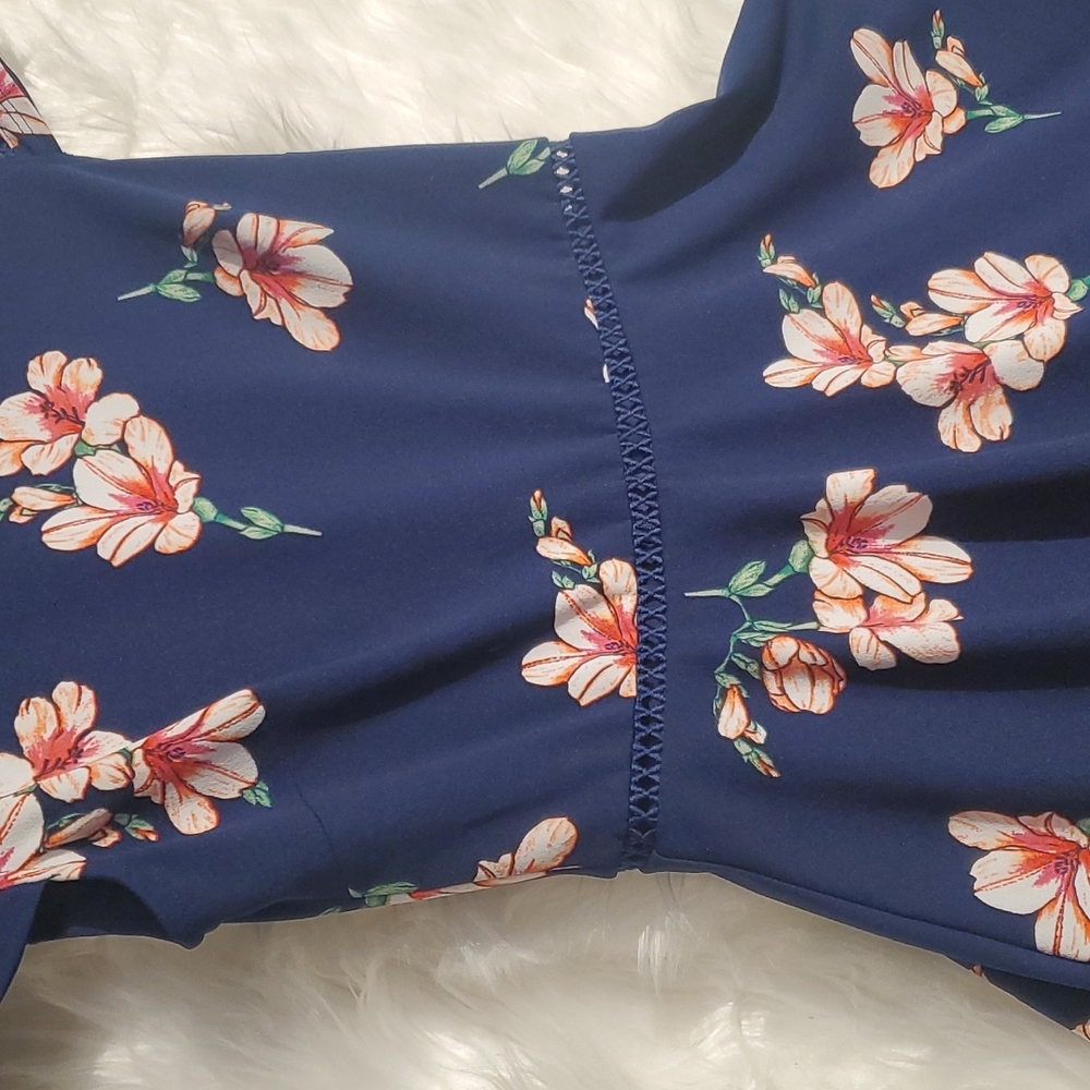 🌺🌺 City Studio Dress, floral and fun, Sz 7 Juniors - Picture 5 of 14